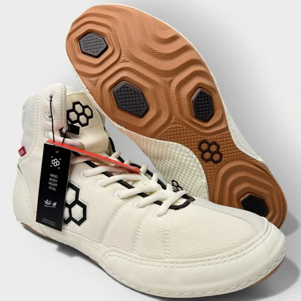NWT RUDIS Colt 3.0 Wrestling Shoes Men’s 13 Bone Beige High Top